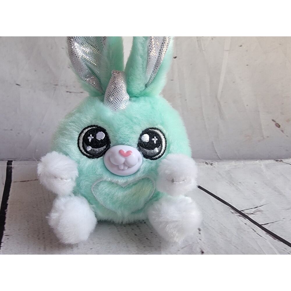 ZURU Rainbocorns Bunnycorn Surprise Green Silver Plush - Picture 2 of 5